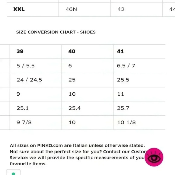 Pinko platform black sneakers sz 41 - Picture 3 of 3